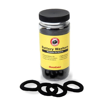 Velvac Protective Battery Washers-Black 058095
